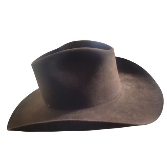 Jackson Hole Hat Company Other - Jackson Hole Brown Cowboy Hat 5XXXXX Brown Felt Western Ranch Rodeo Classic